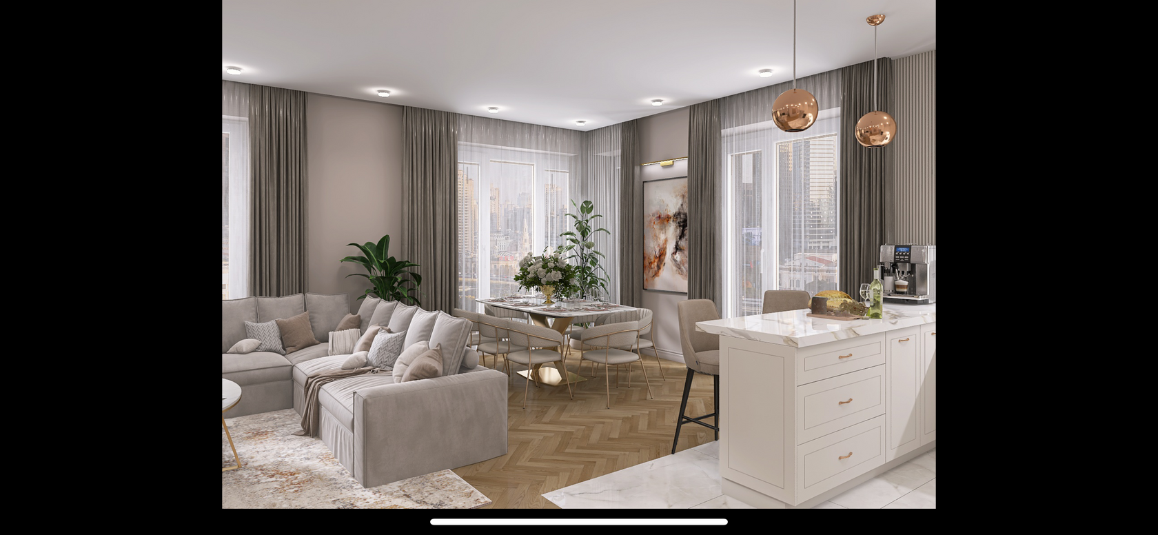 Интерьер Kuzmina Design