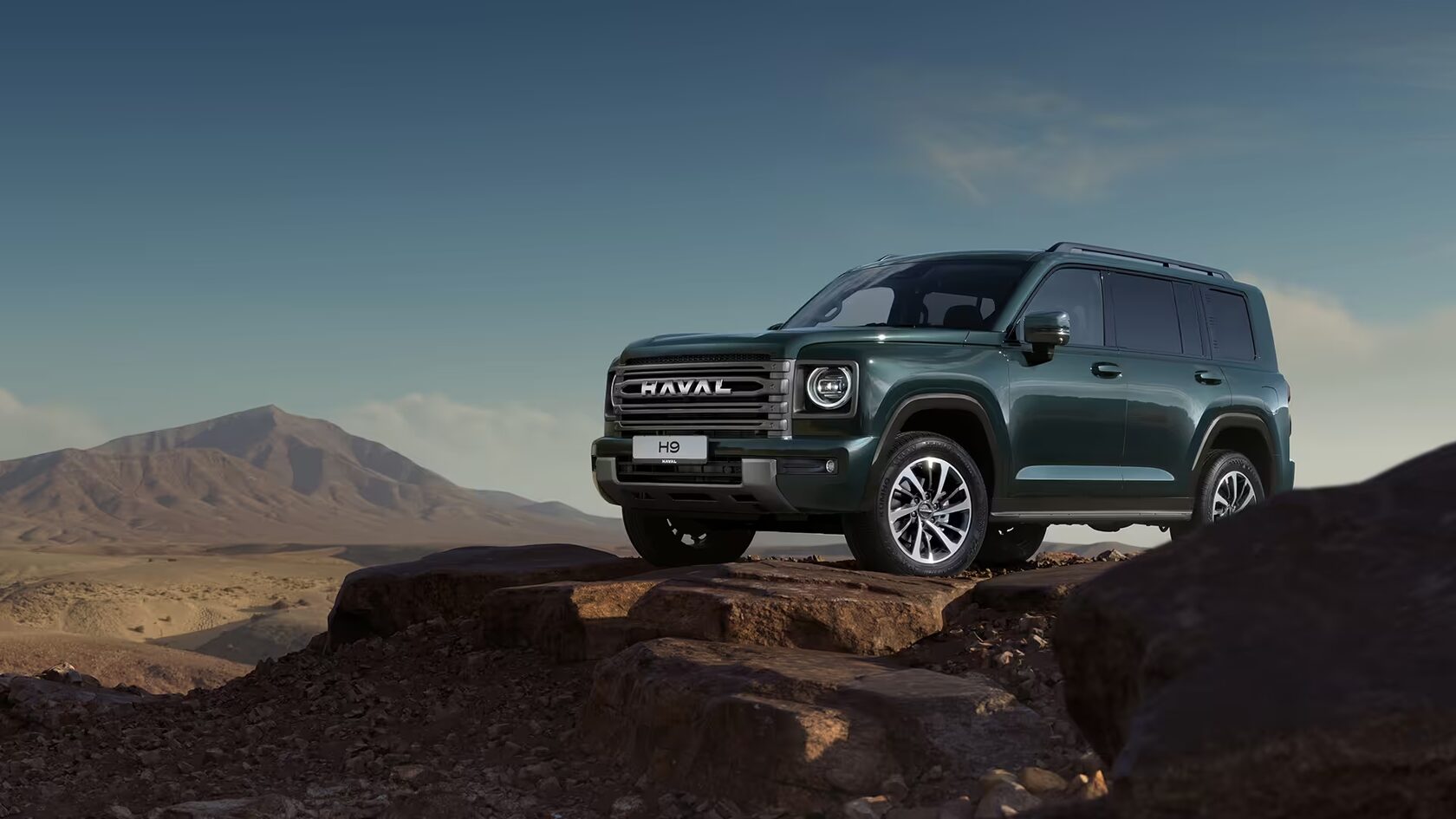 HAVAL H3 на горной дороге