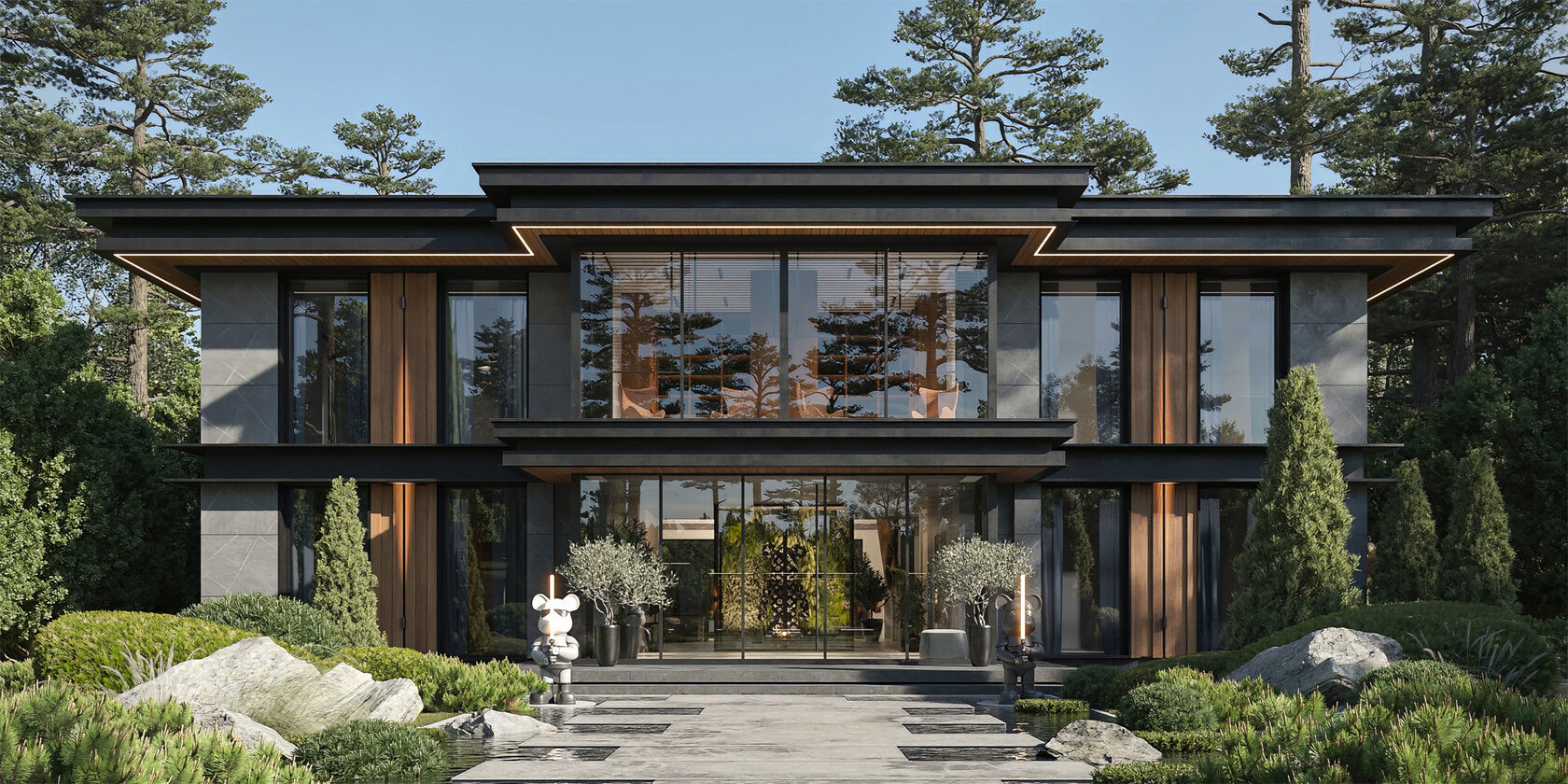 VILLA STONE — overall view