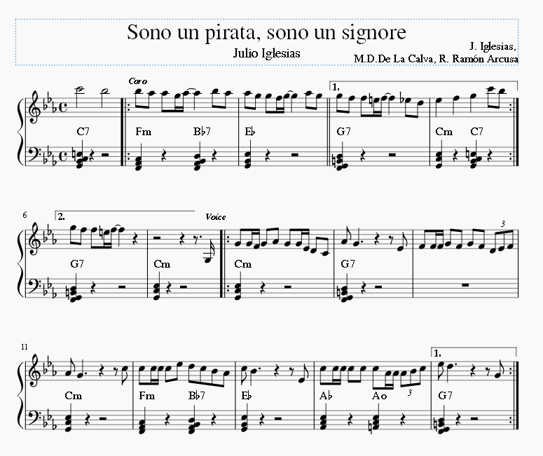 Sono un Pirata Sono un Signore