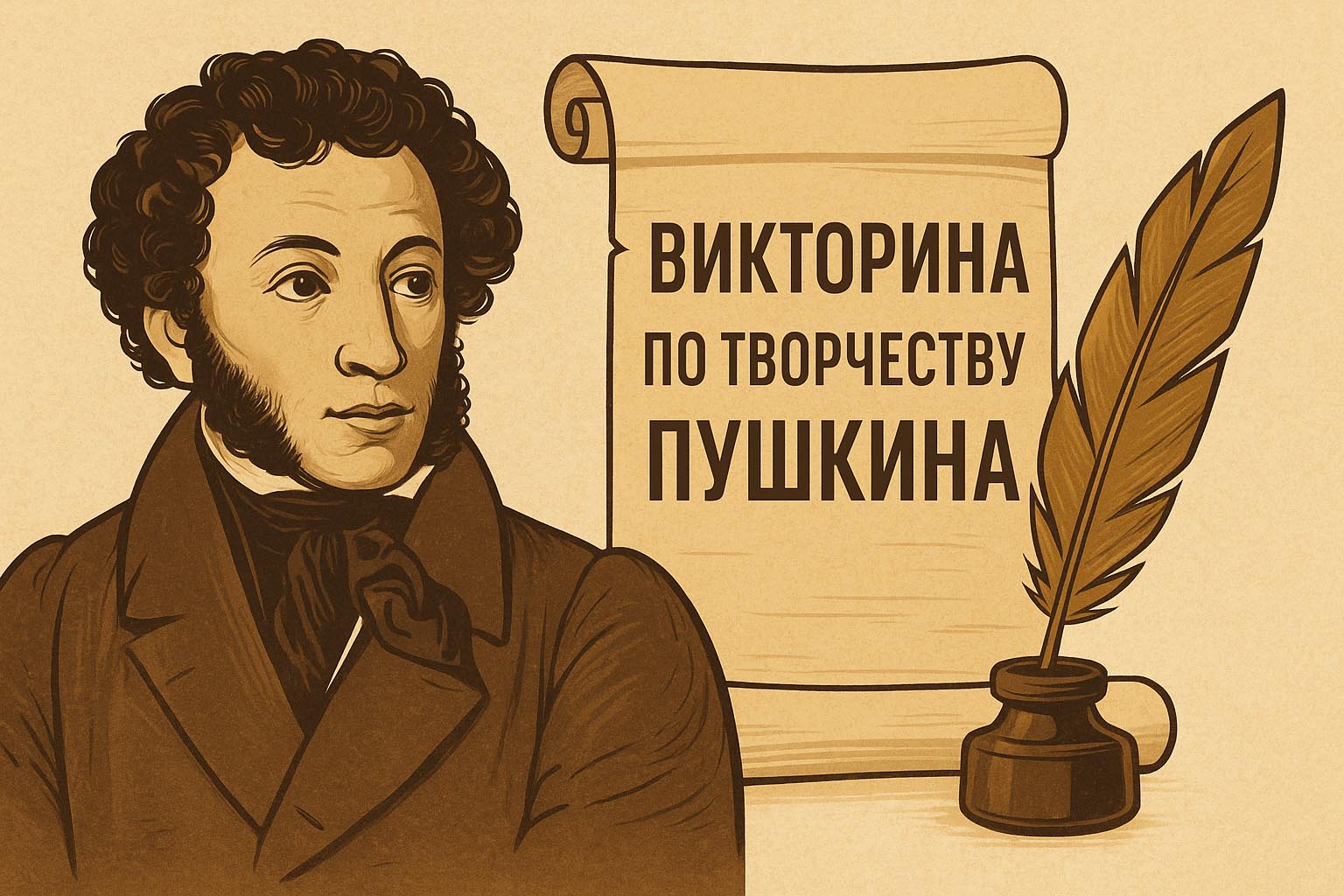 Викторина по творчеству Пушкина