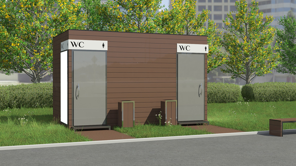 Туалетный модуль ТМ-02