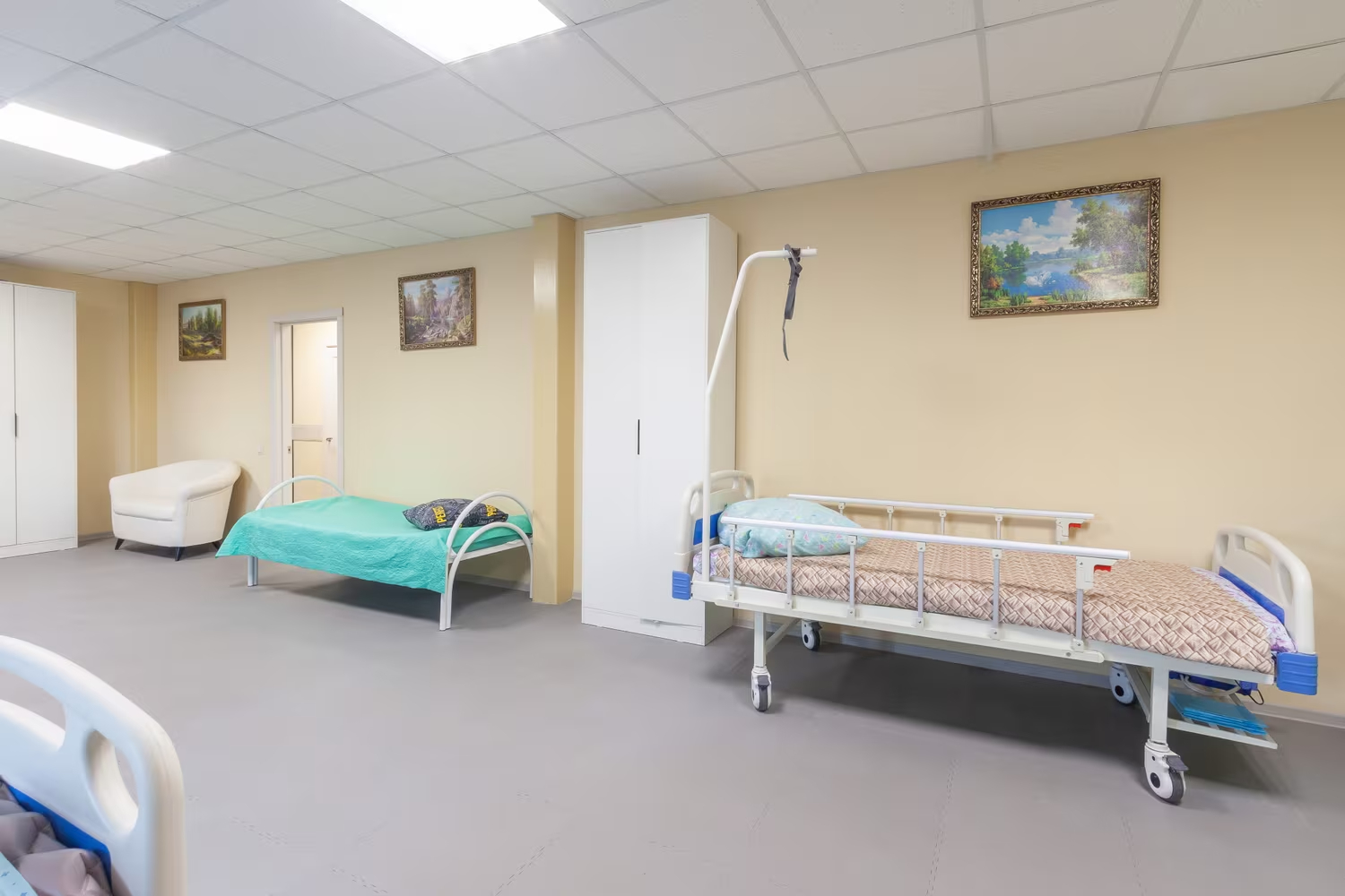 Просторная палата пансионата