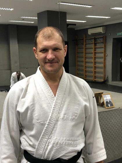 Андрей — старший ученик школы Aikido Sunday