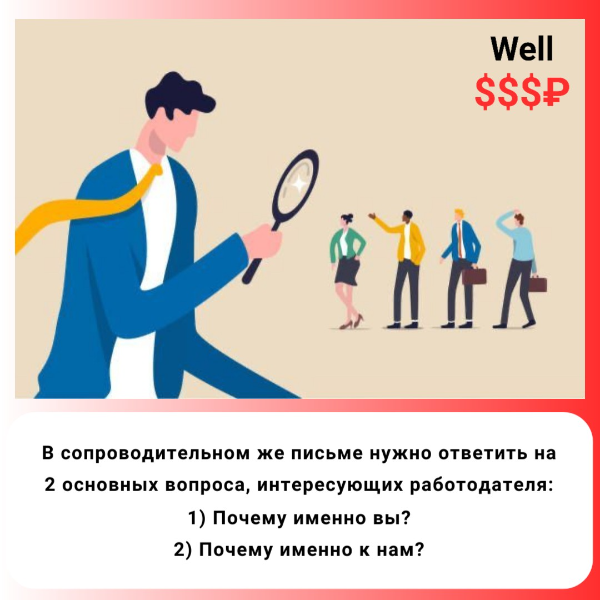 Как составить хорошее сопроводительное письмо к резюме для отклика на ...