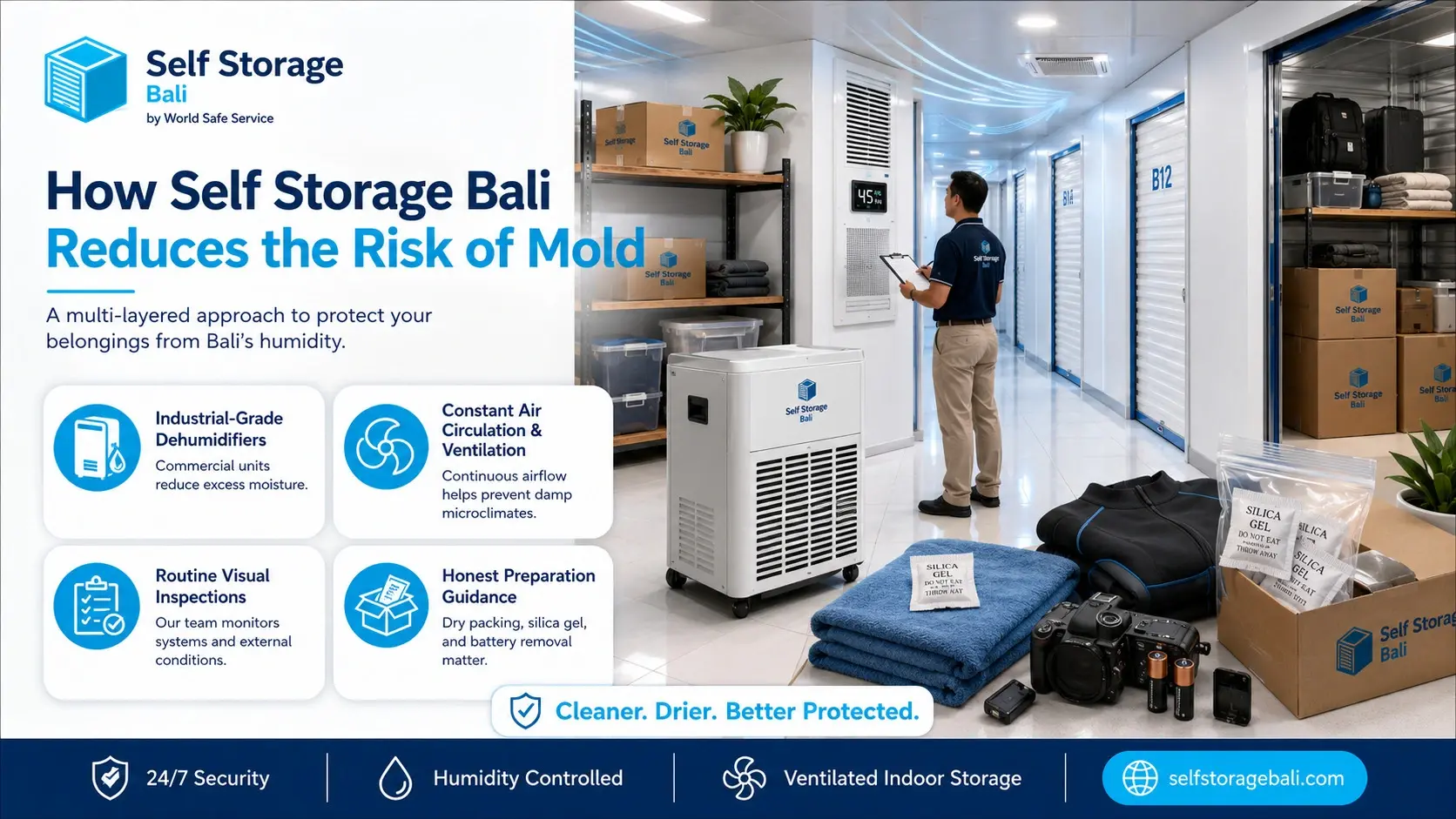 climate controlled storage bali