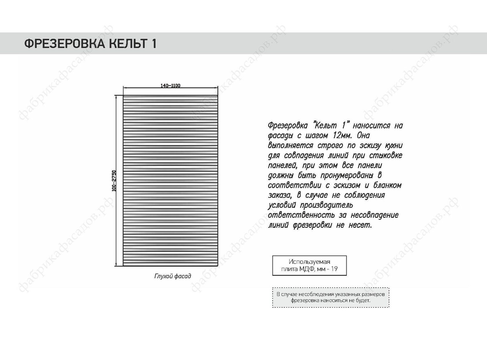 Итальянские фасады мдф с фрезеровкой