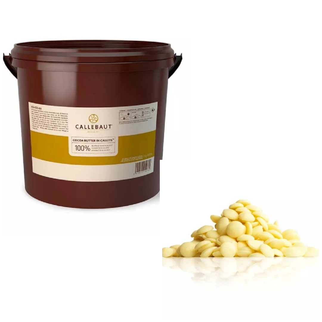 Какао масло 100% Каллеты - Callebaut