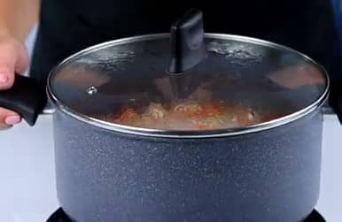 Приготовление варенья из арбузных корок: шаг 6