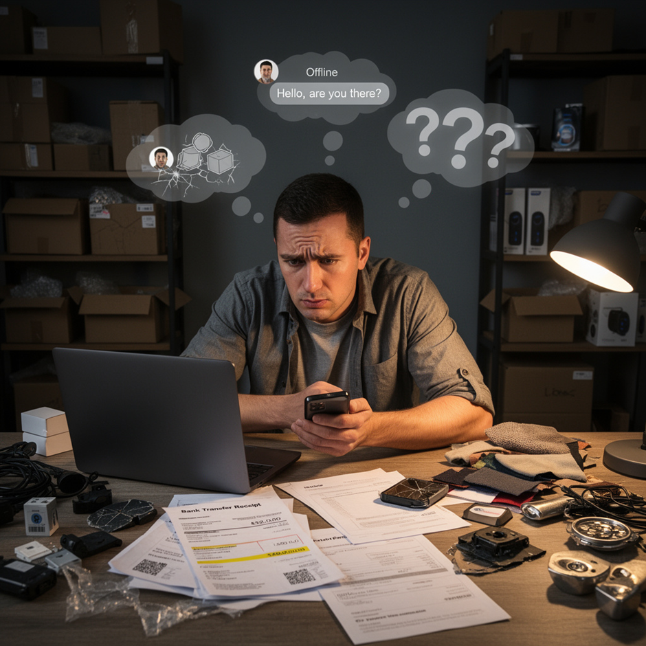 Без профессионального посредника покупка в Китае может закончиться бракованным товаром или исчезнувшим поставщиком.