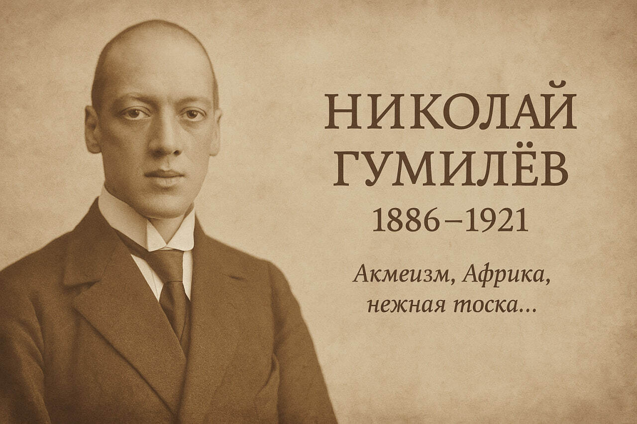 Николай Гумилёв - акмеизм и мужество духа