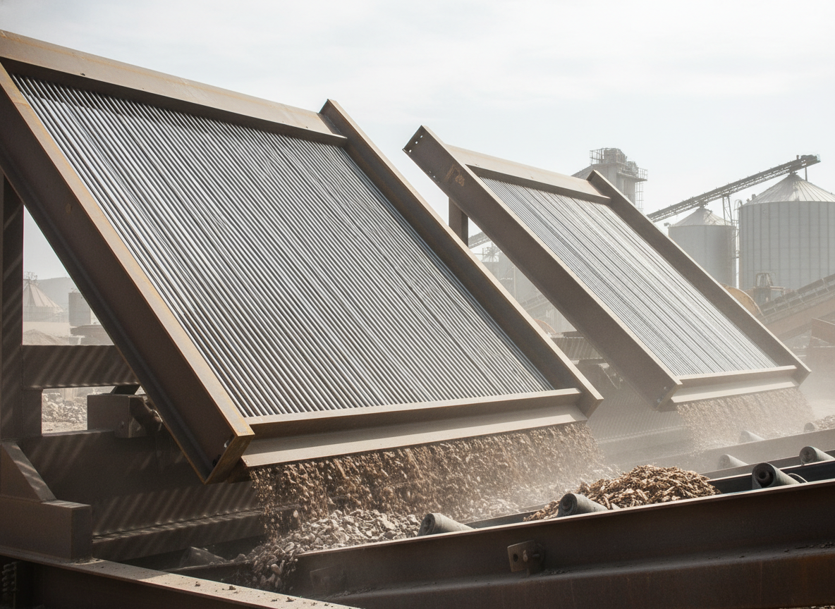 трунное сито в дробильном комплексе