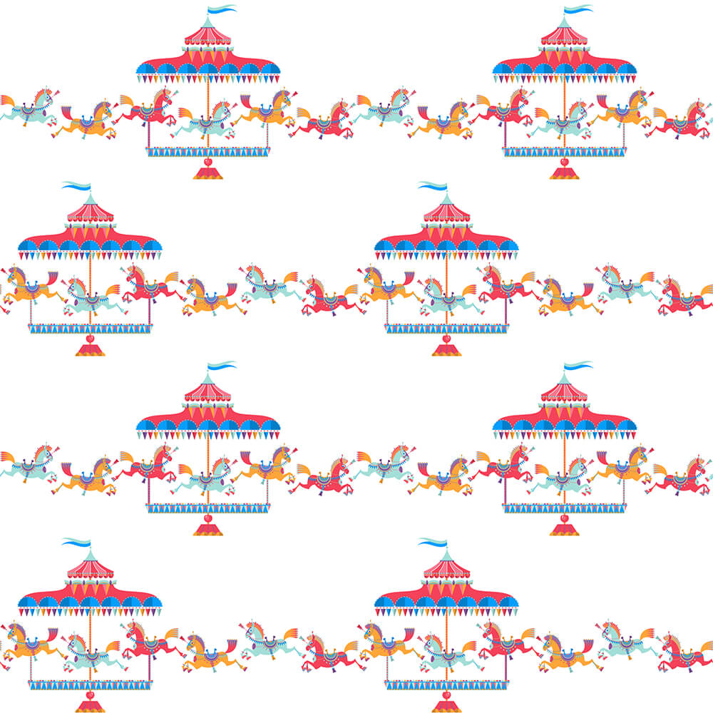 Карусель с лошадками. Паттерн