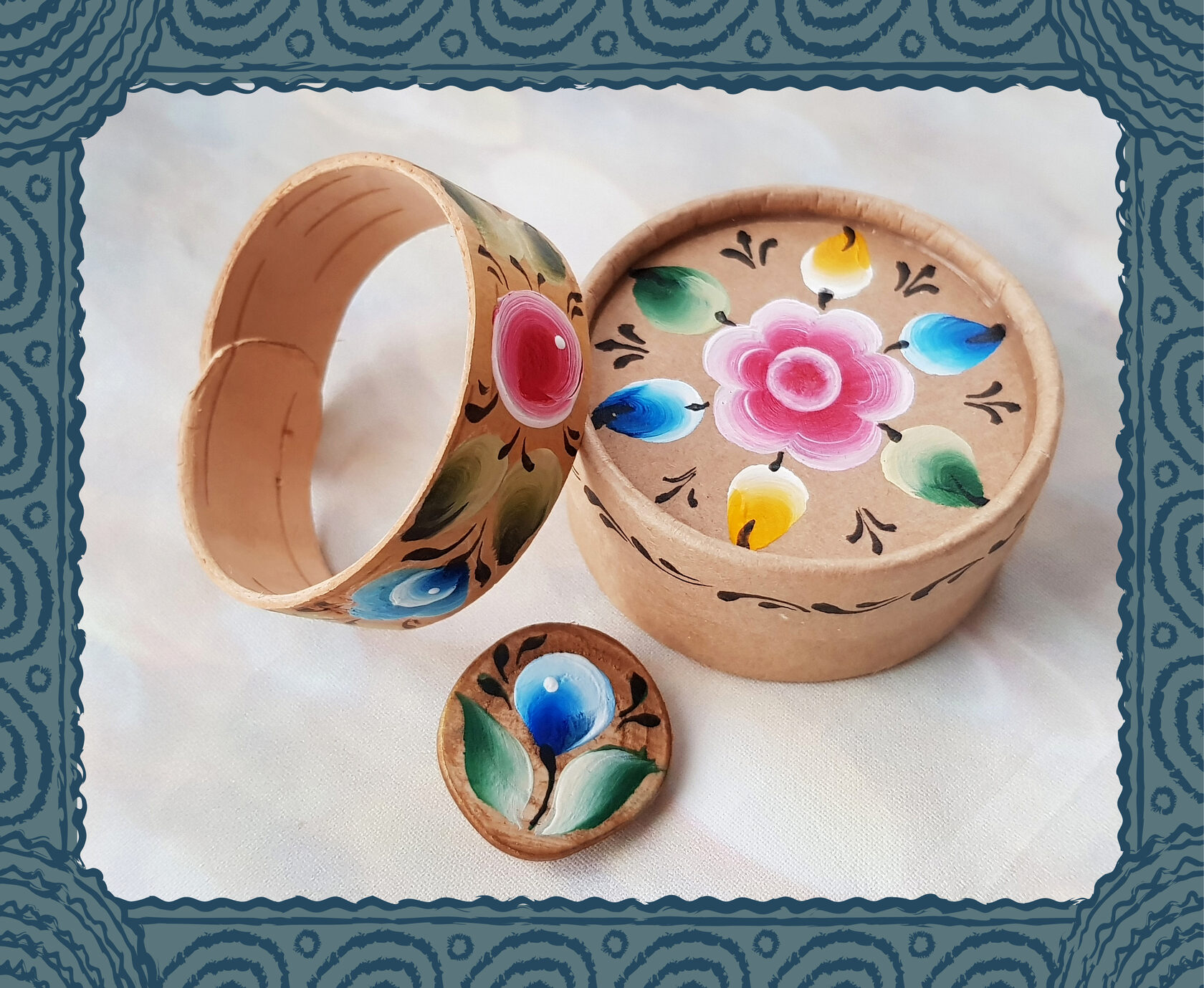 юменская роспись. Автор Вера Быкова