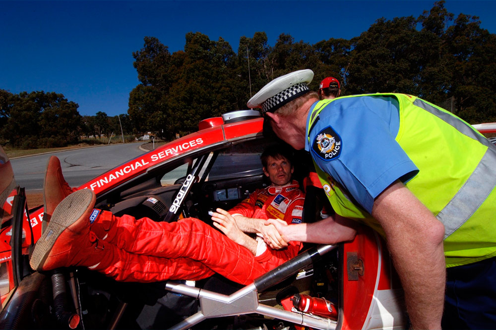 Маркус Гронхольм и Тимо Раутиайнен, Peugeot 307 WRC (468 PWL 75), ралли Австралия 2005