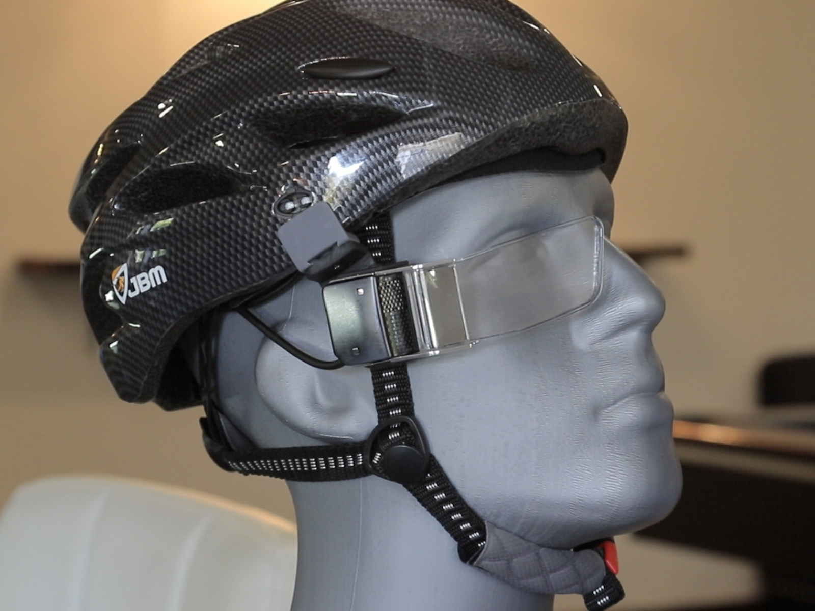 Wearable heads-up display for any helmet | HUDWAY Sight