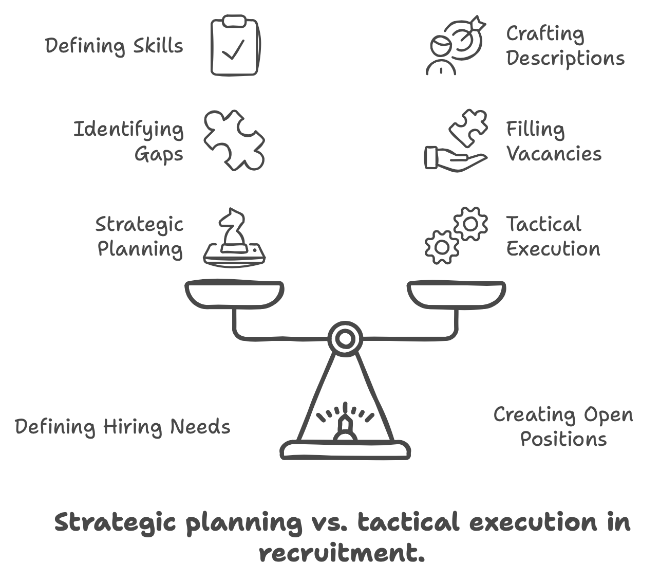 Defining needs vs Creating Openings - Far not the same thing