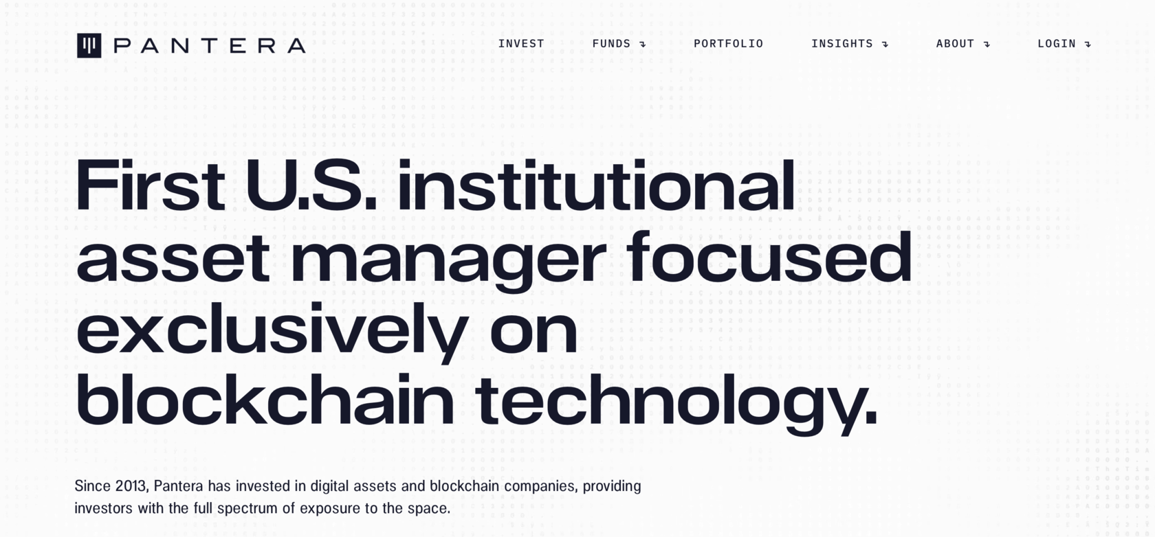 Pantera Capital - site image