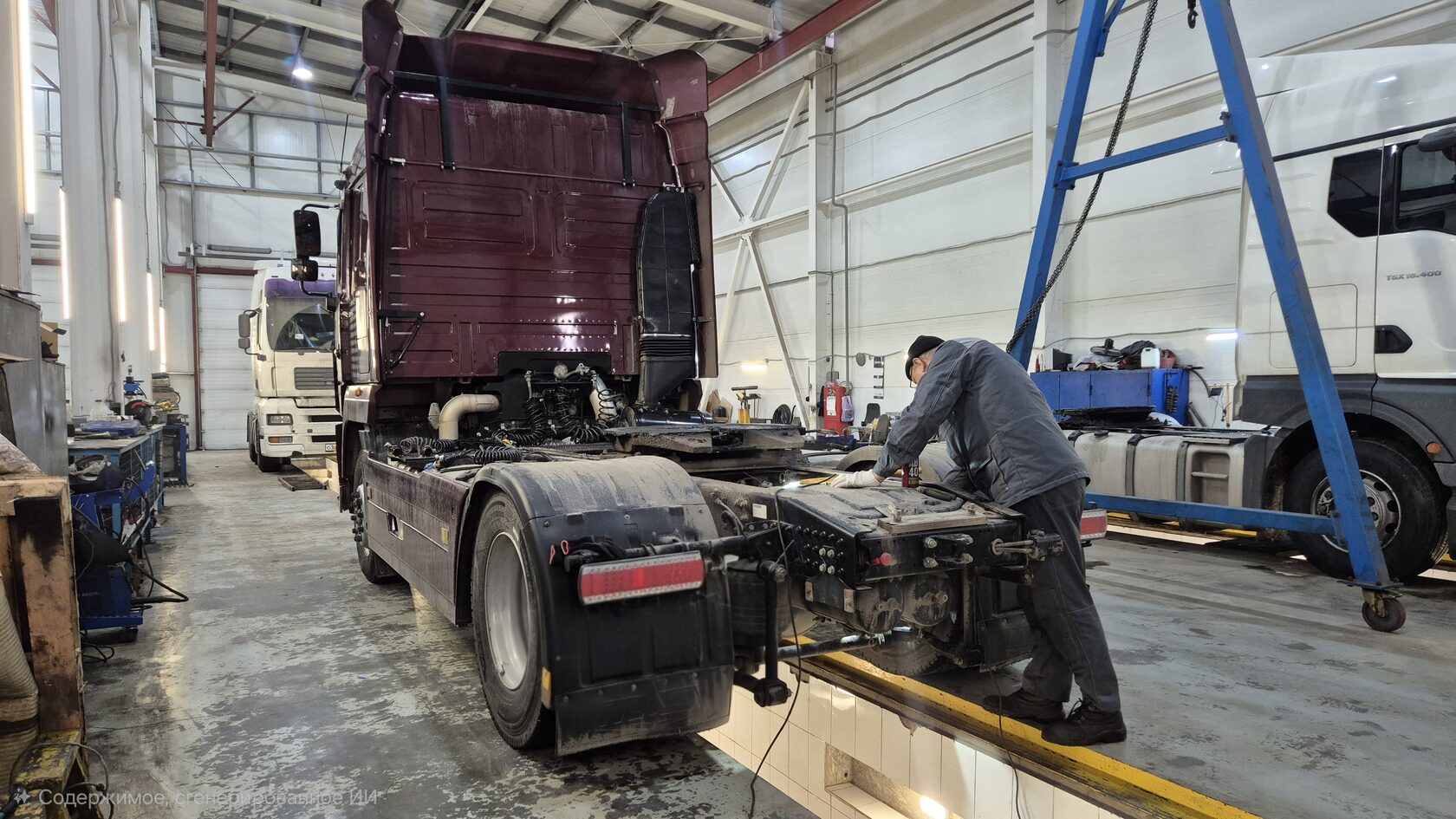 Автомобиль МАЗ ремонт Юбилейная серия