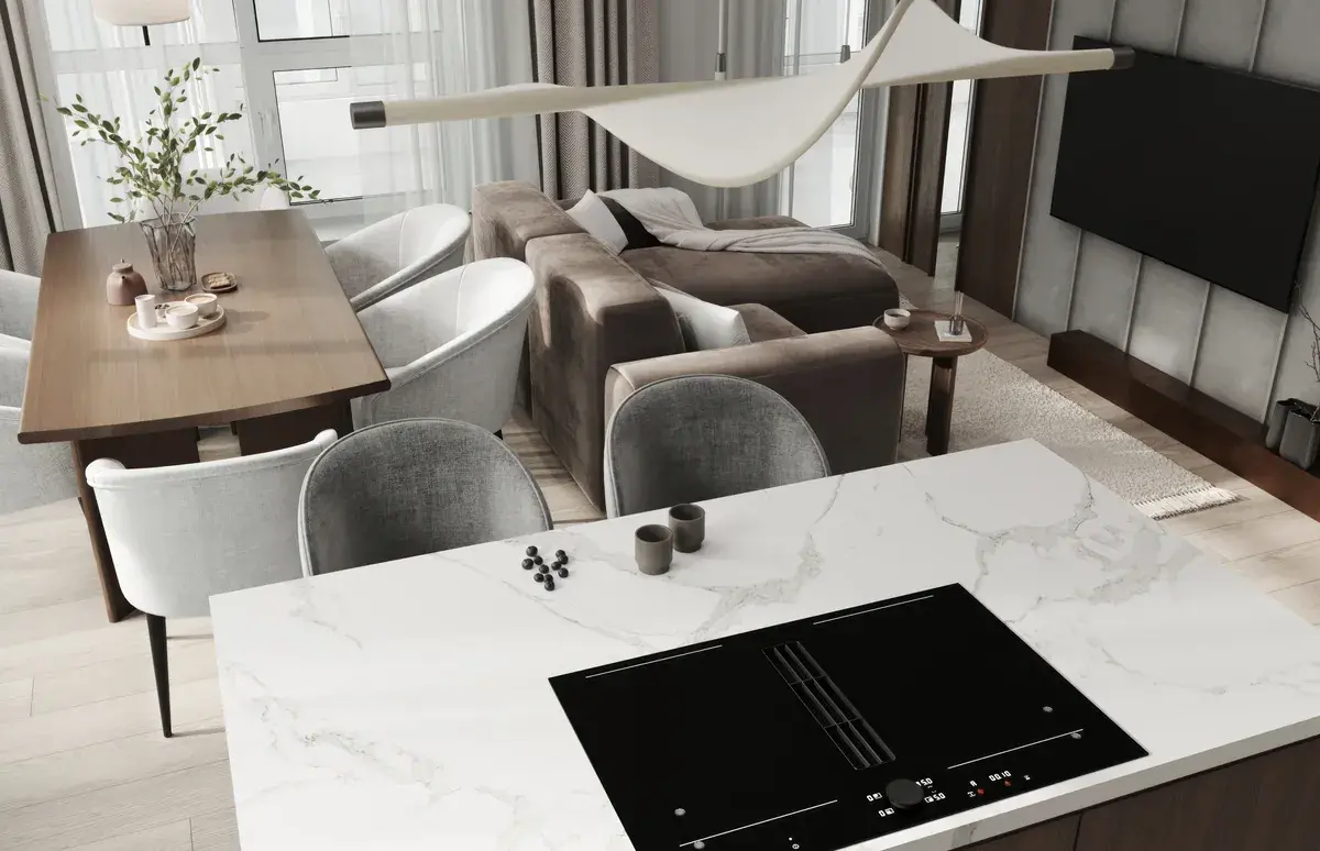 Интерьер, ЖК «WOW», Москва, 133 м²