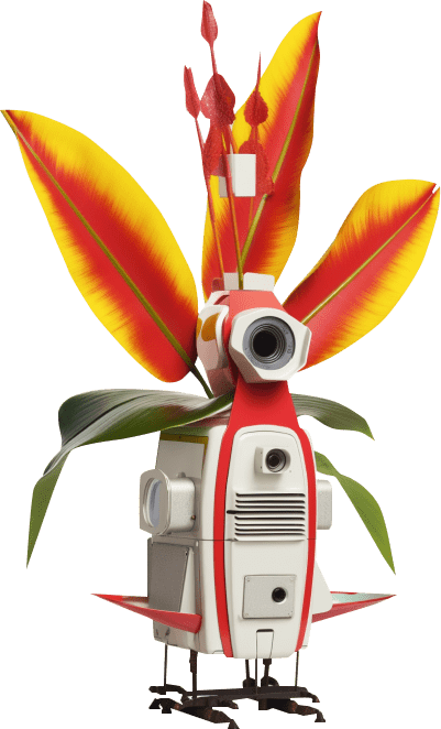 robot from creative design agency gigitalica