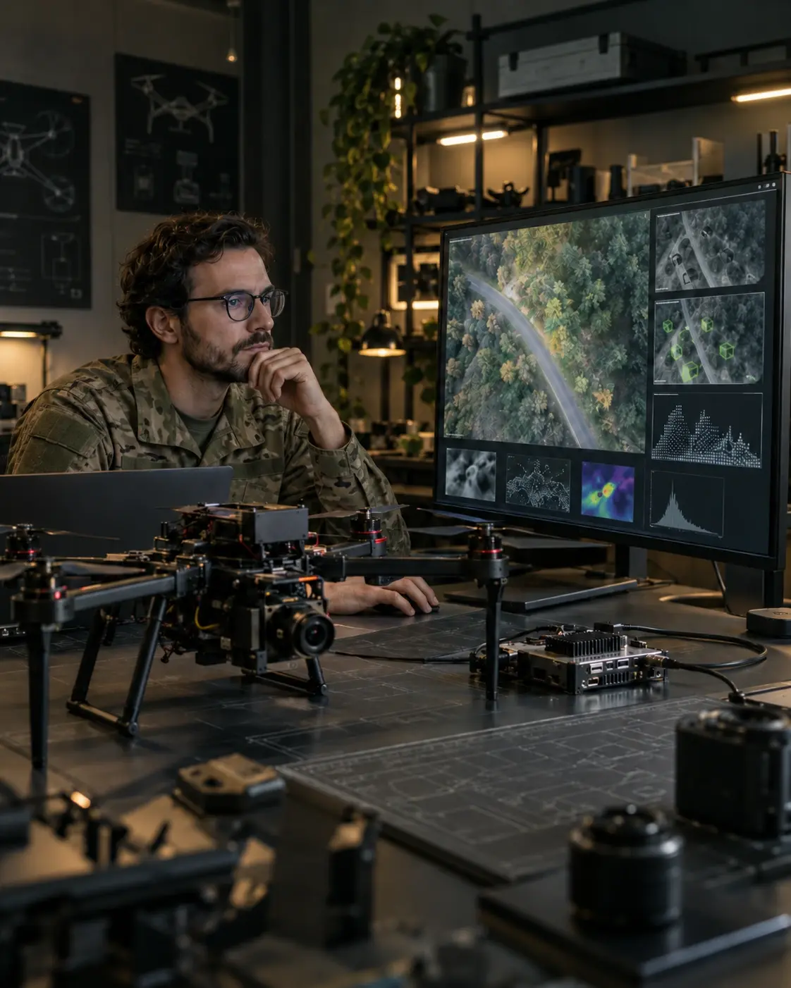 Исследовательская разработка программного обеспечения и computer vision для гражданского БПЛА