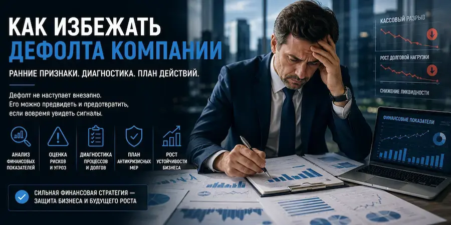 Как избежать дефолта компании