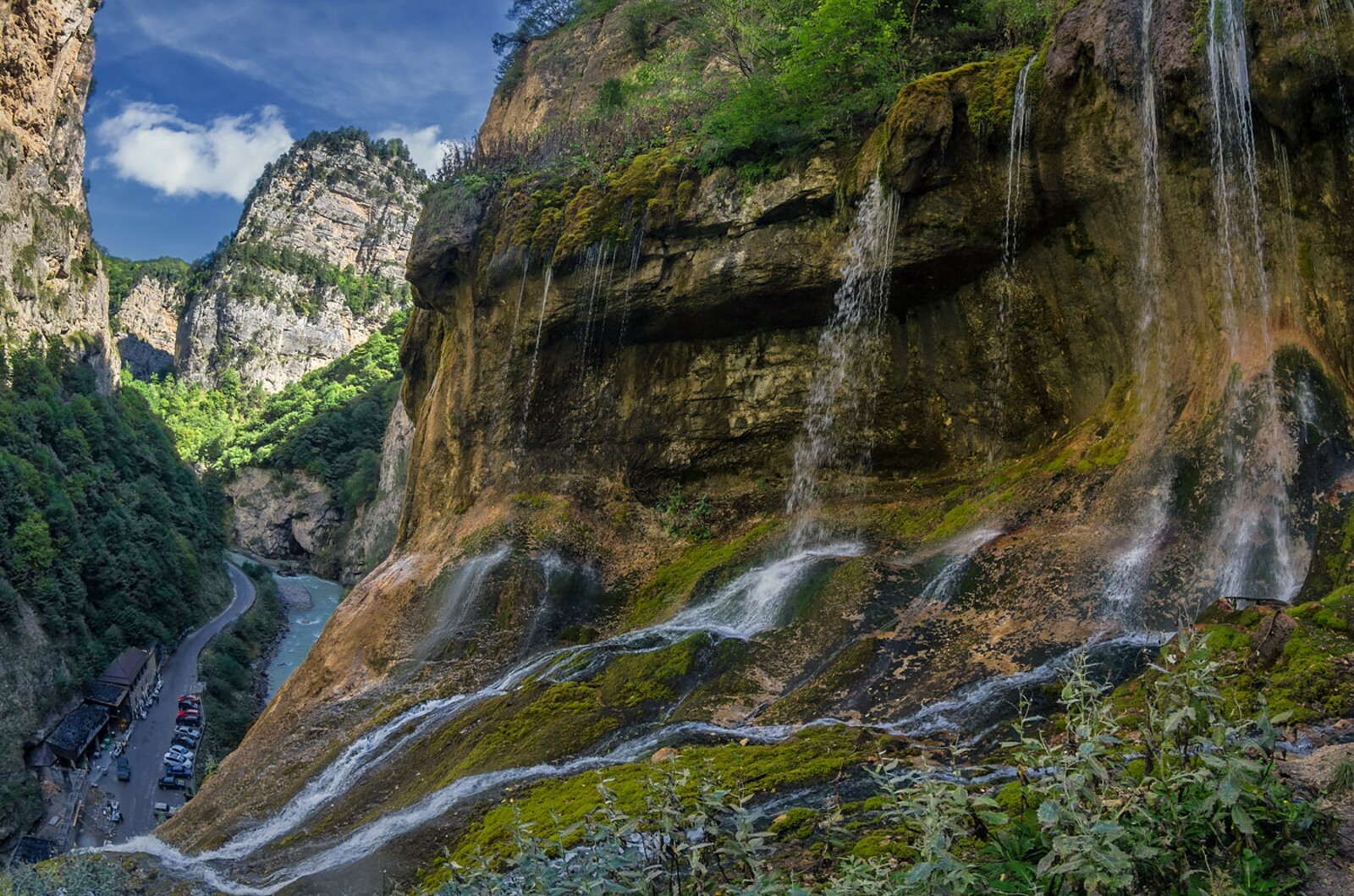 Водопад в нальчике фото