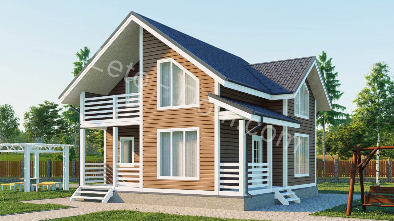 дом из бруса