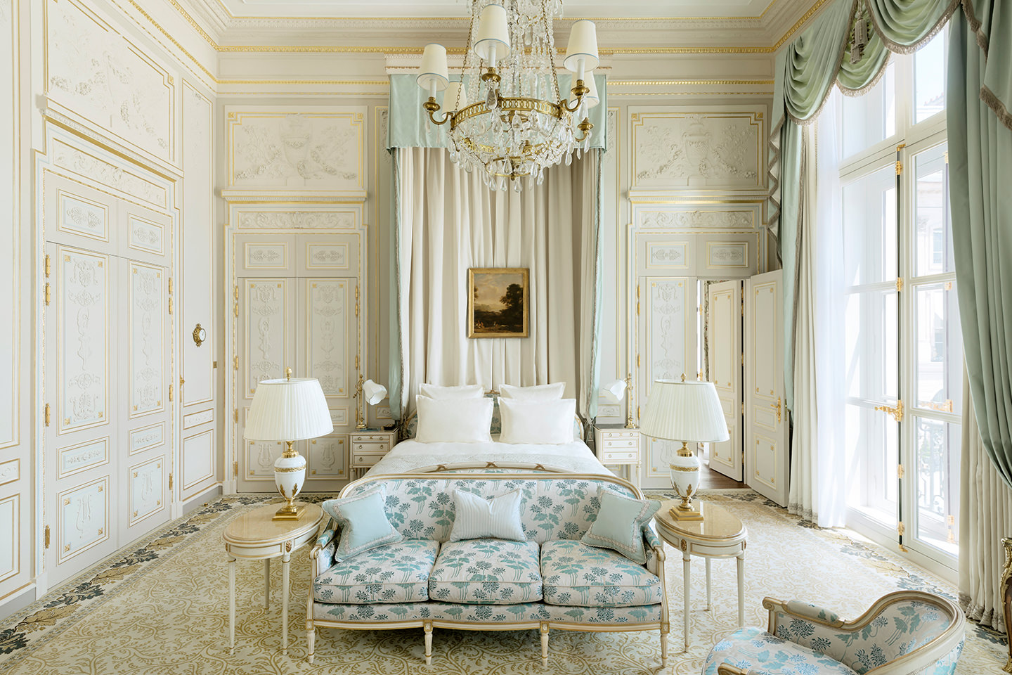 Фото спальня во французском стиле фото