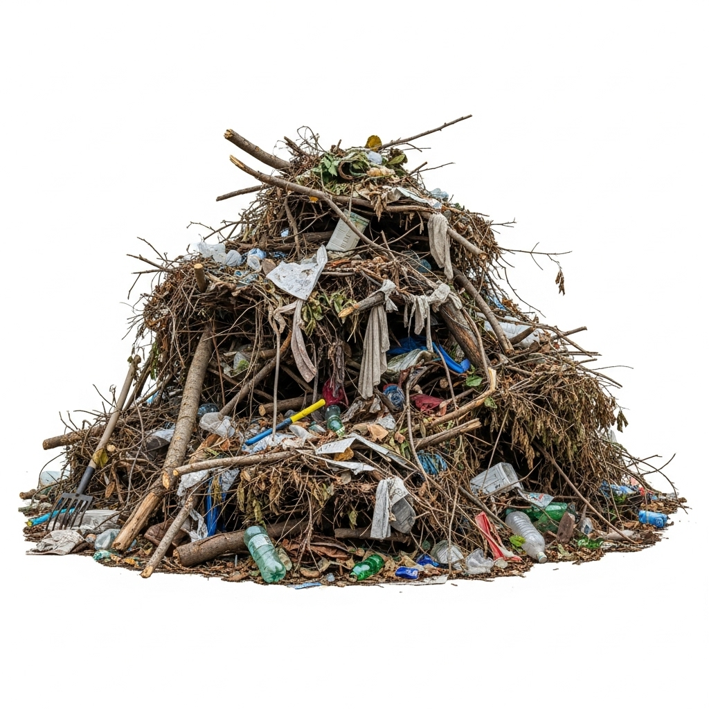 Дачный мусор