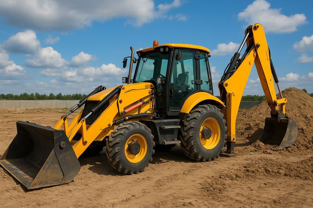 Аренда экскаватора-погрузчика