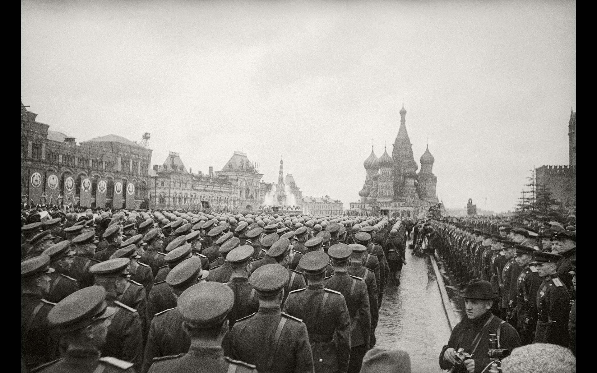 парад победы в москве 1945