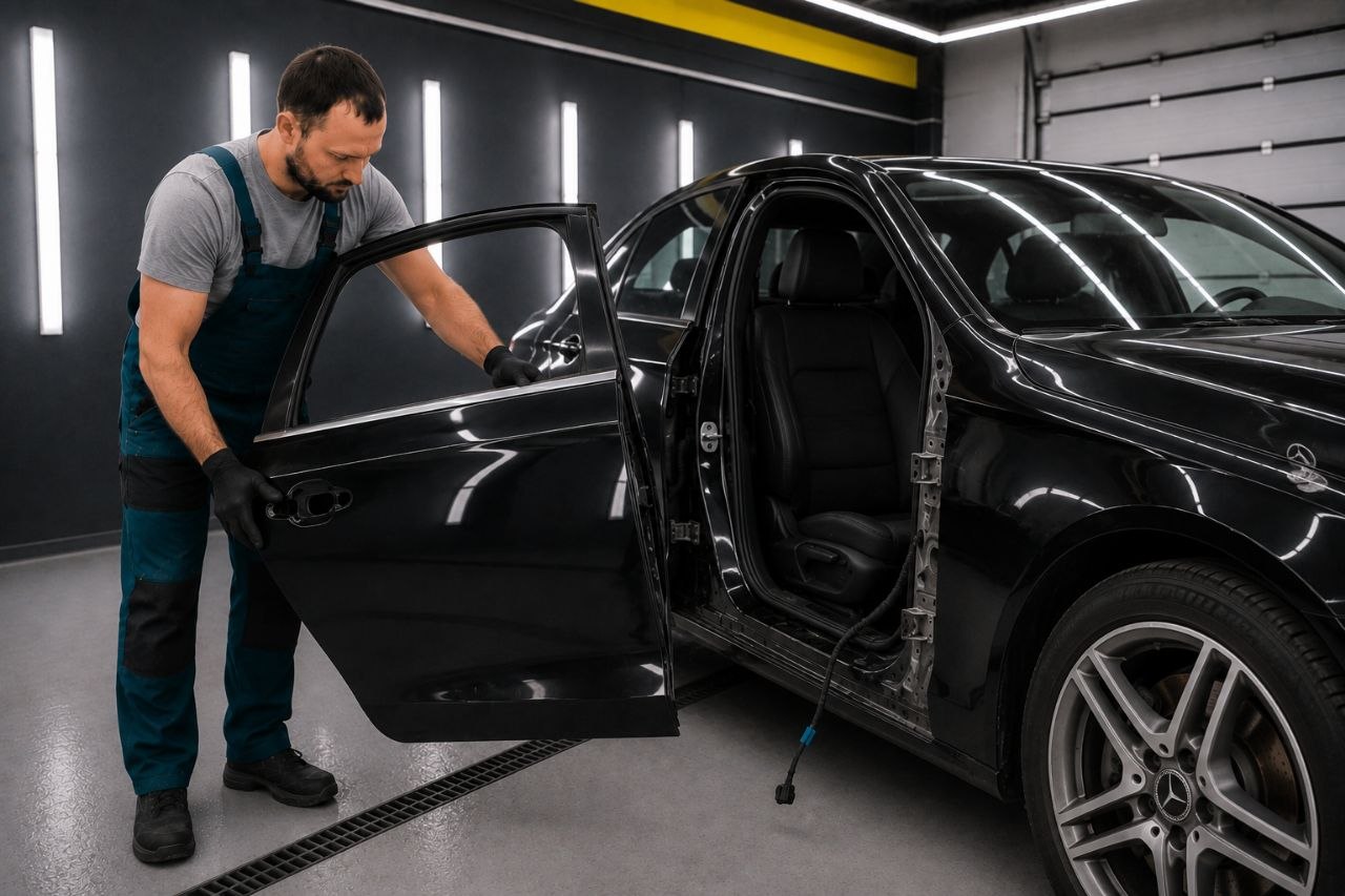 Арматурные работы автомобиля