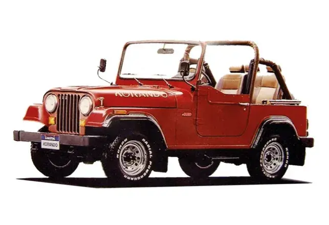 Первое покаоление KGM Korando