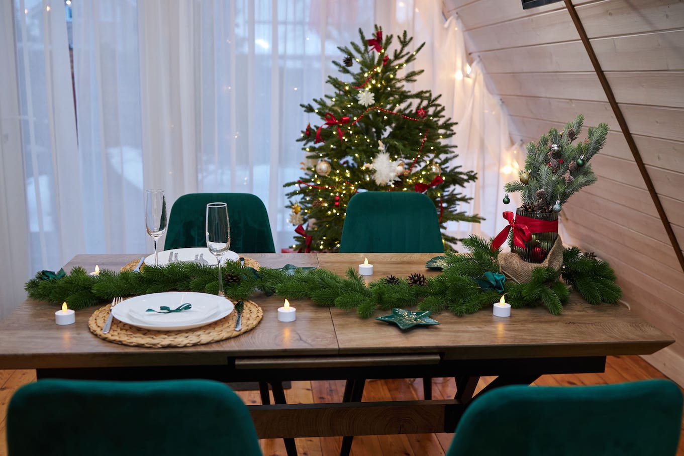 Новый год в треугольном домике недалеко от Москвы