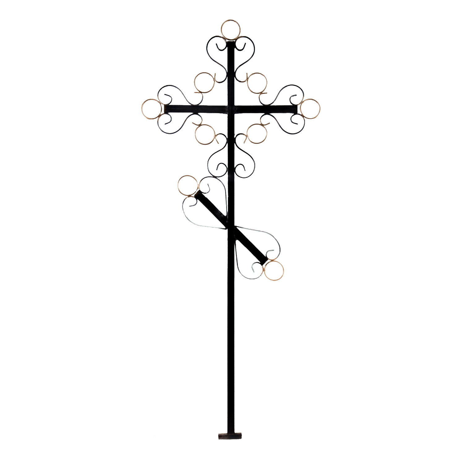 Крест на могилу из профильной трубы своими руками