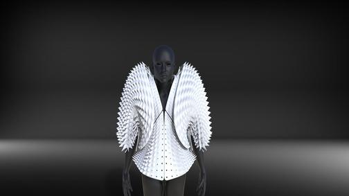 项目 - 时尚 - Jonathan Rayson Coleman/英国皇家艺术学院 Ferro-fluid 合作系列