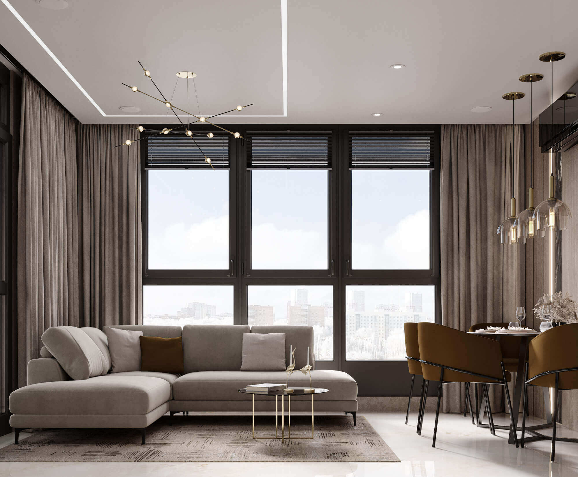 Мебель для гостинной, диван, стул