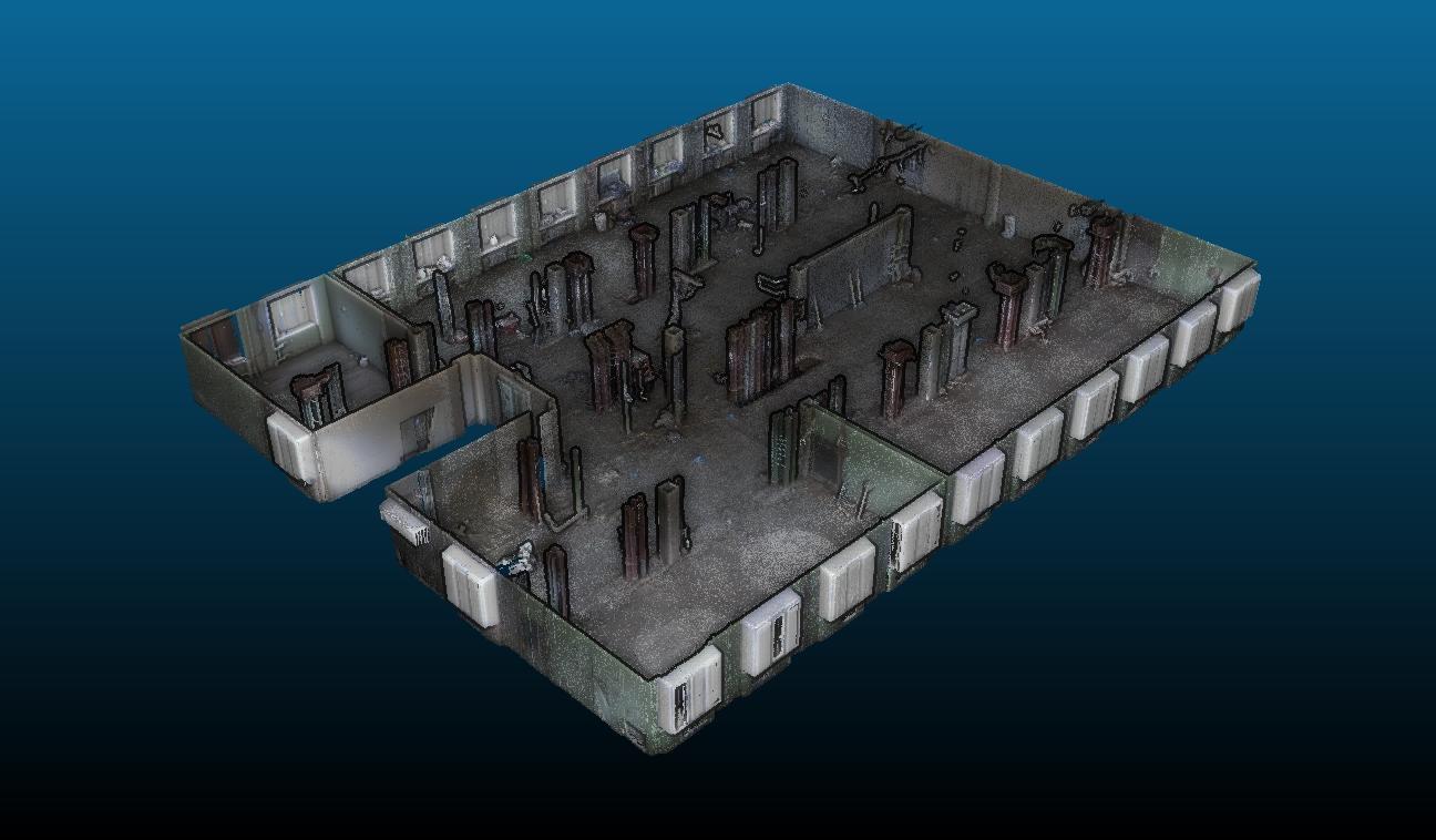 Survey data for a hospital reconstruction