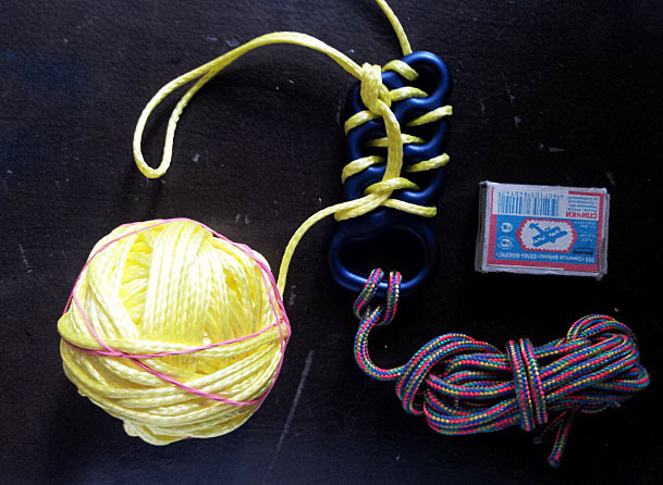 DIY Paragliding Descender made of Kong Kisa 