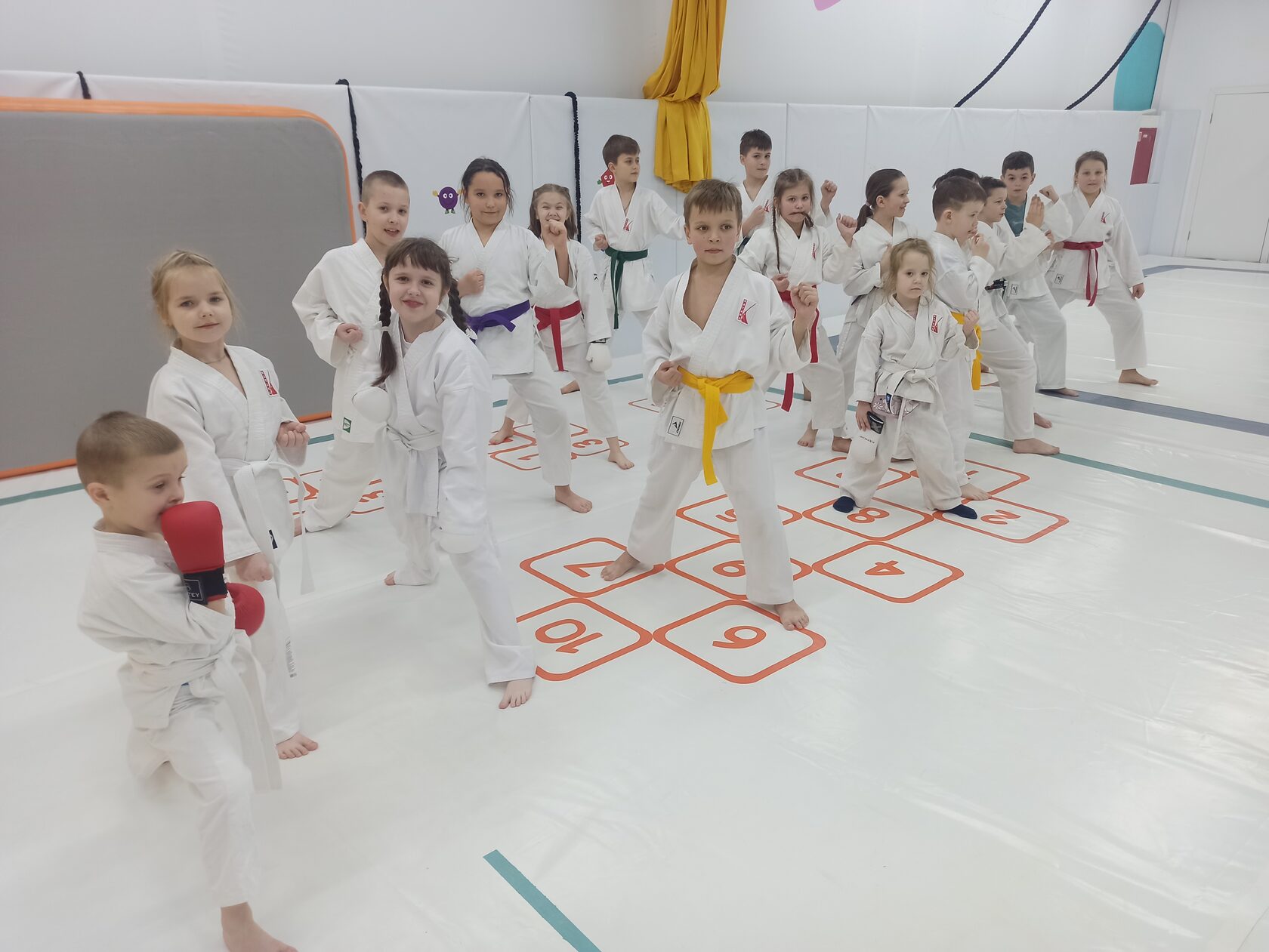 занятия карате для детей