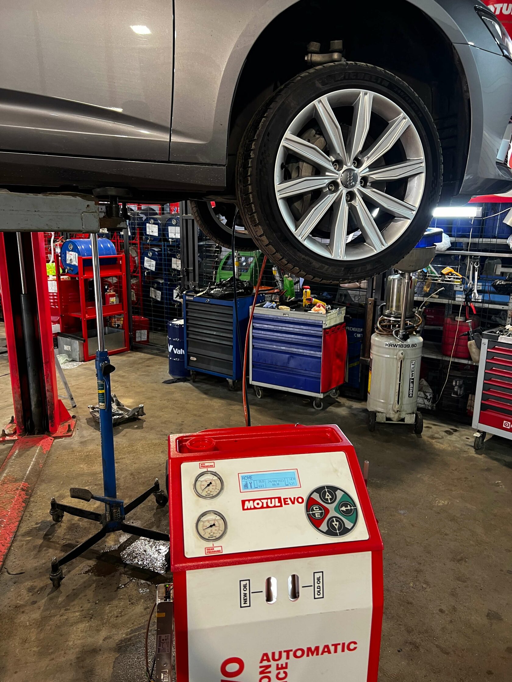 Состояние старого масла в АКПП ZF