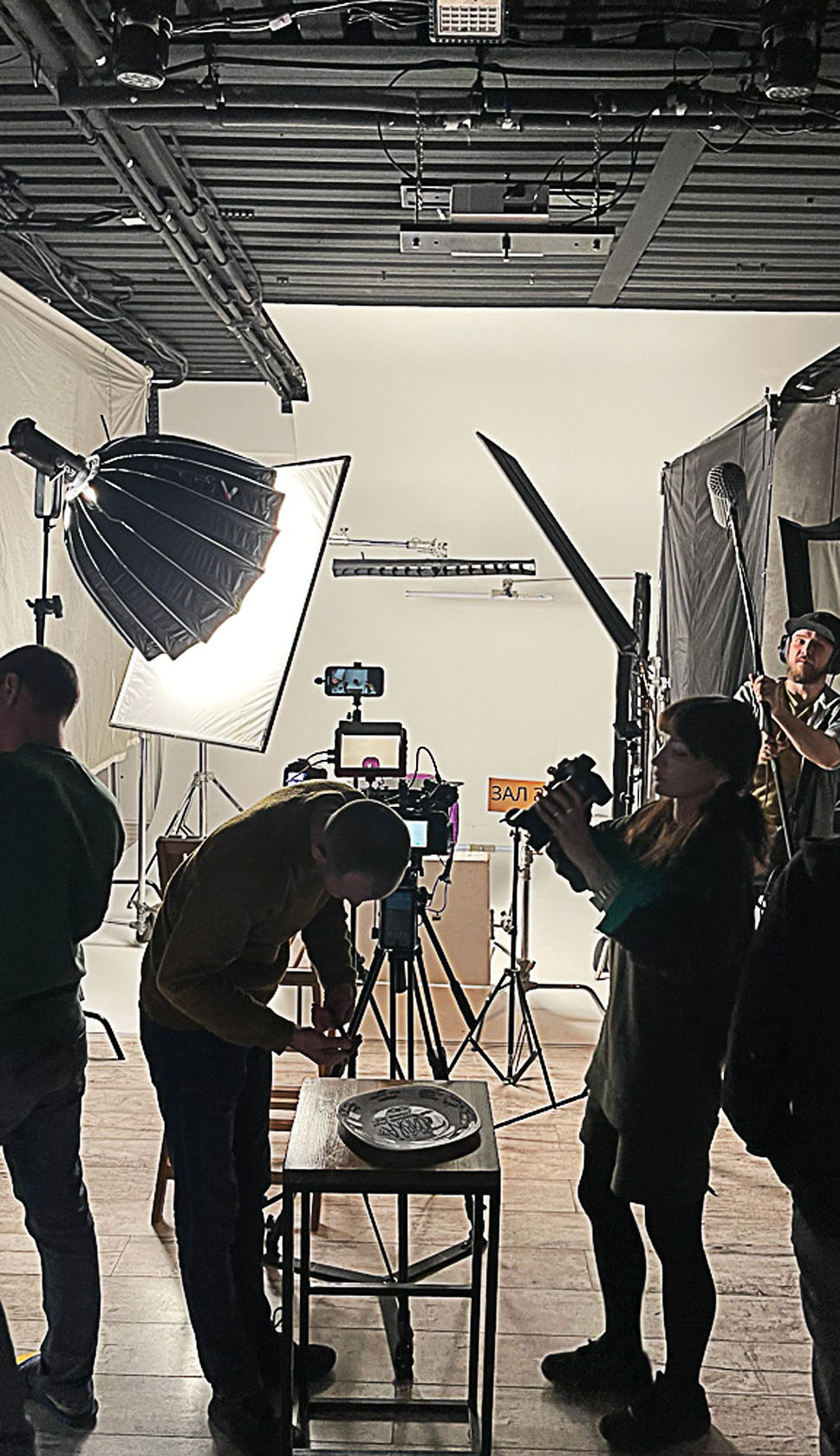 Съёмки подкастов в фотостудии ФараПлейс