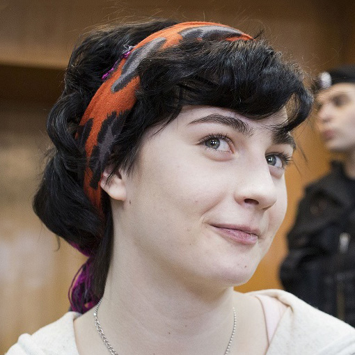 (21) Alexandra Dukhanina (Naumov) was arrested on May 27, 2012 and was under house arrest. She was charged under 2.212  (“mass riots”) and Art. 1 .318  “the use of violence against a government representative”) of the Criminal Code. On February 24, 2014 received a suspended sentence of 3 years and 3 months. ~