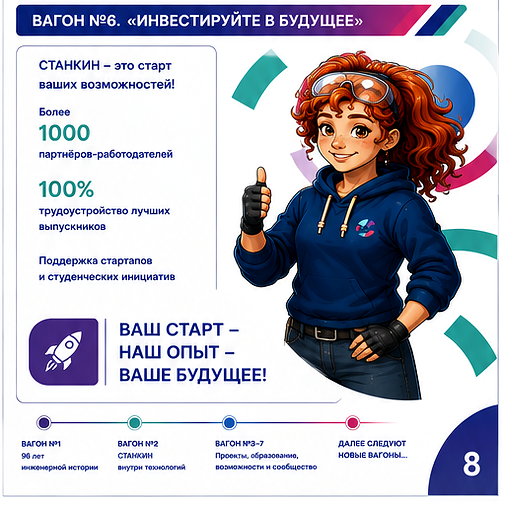 Комикс «Путешествие по поезду», полоса 7