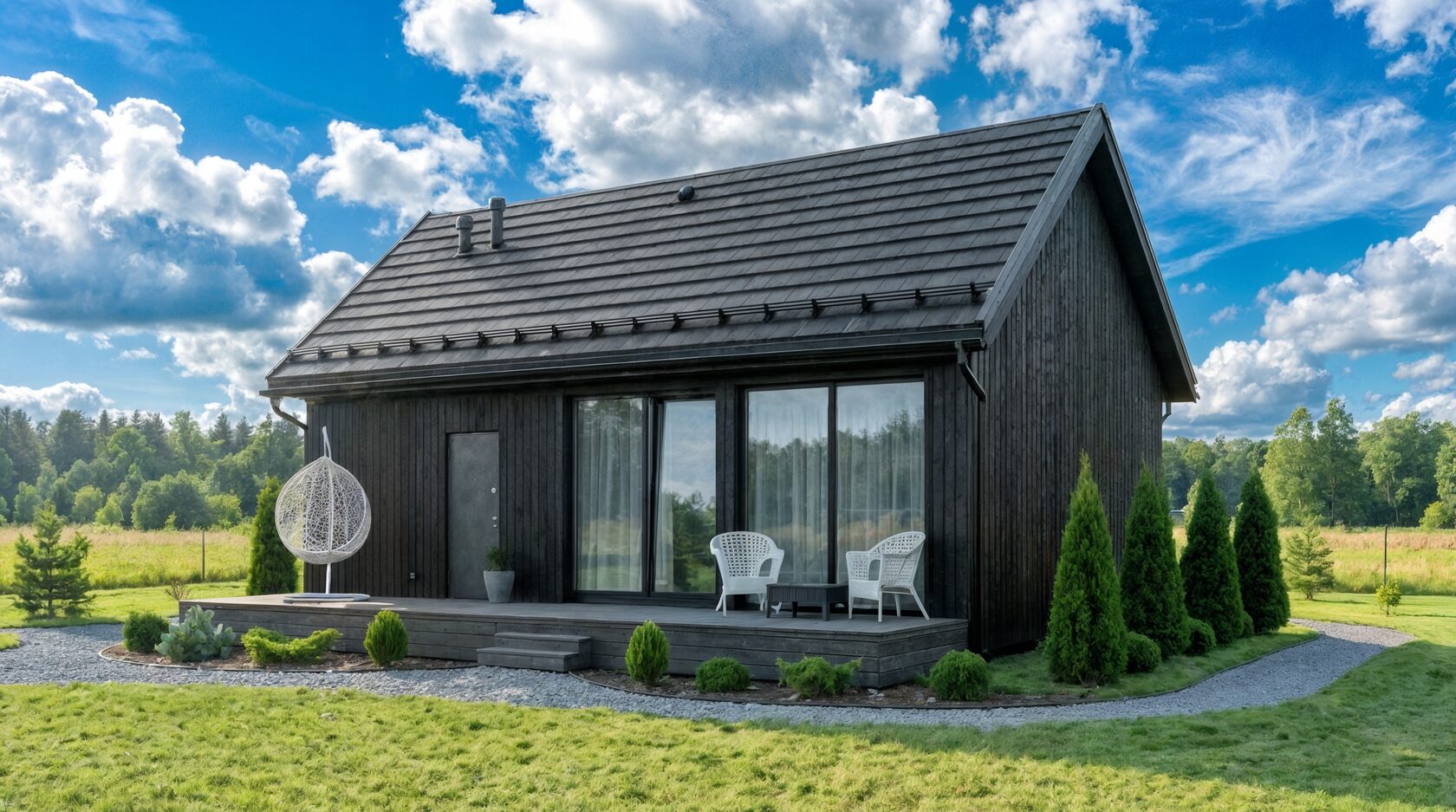 Дом с участка