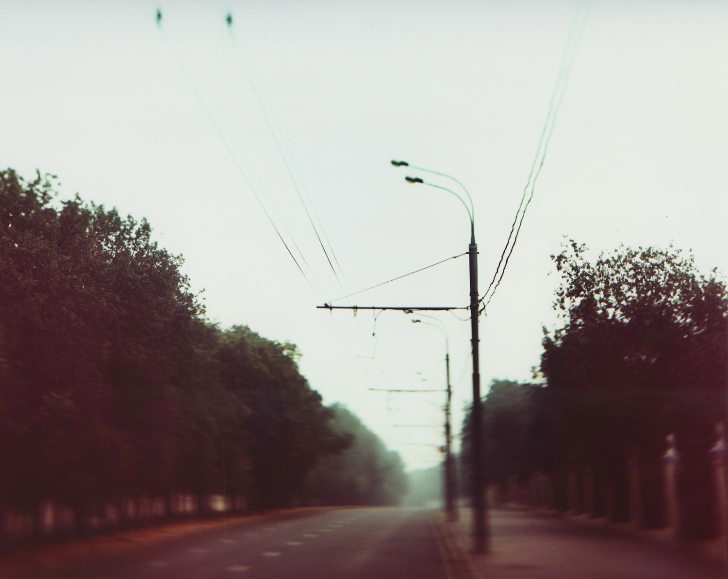 Komsomolsky Avenue. Moscow. 2010. Color Negative 4×5 inch.