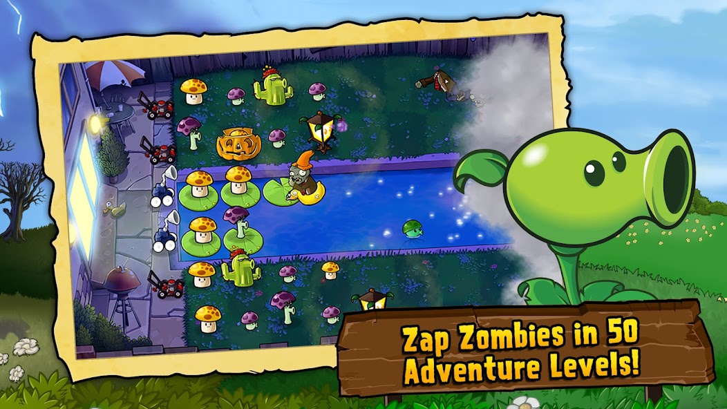 Plants vs. Zombies original zombie game for mobile
