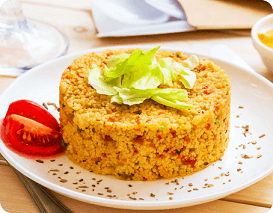 блюдо из амаранта